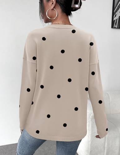 Image of Zeagoo Sweaters for Women Fall Outfits Trendy 2025 Long Sleeve Shirts Bussiness Casual Knit Pullover Sweater Tops