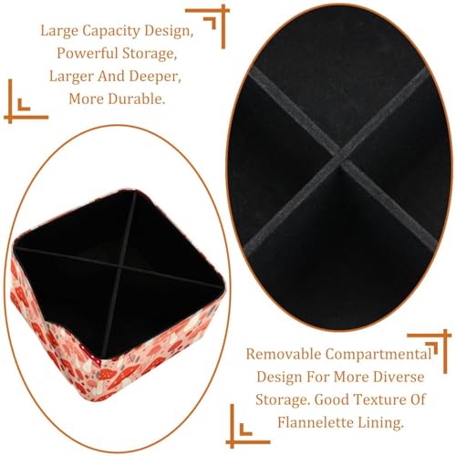Porte-stylos rectangulaire champignon, cadeau idéal - 5