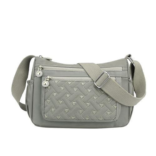 Sac toile ligne broderie nylon de taille moyenne pour femmes actives
