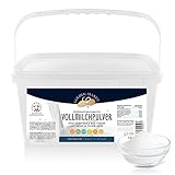 GOLDEN PEANUT Vollmilchpulver 26% 5 kg - Sprühgetrockneter Frischmilch Ersatz, Camping Reise Urlaub, lange haltbare Vollmilch, Ursprung EU