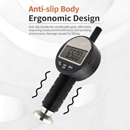 Détecteur de rugosité portable 0-6.5mm avec conversion mm/pouce pour test de sablage - 4