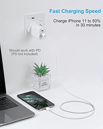 2 Pack Apple MFi Certified iPhone Charger 3M - Image 5