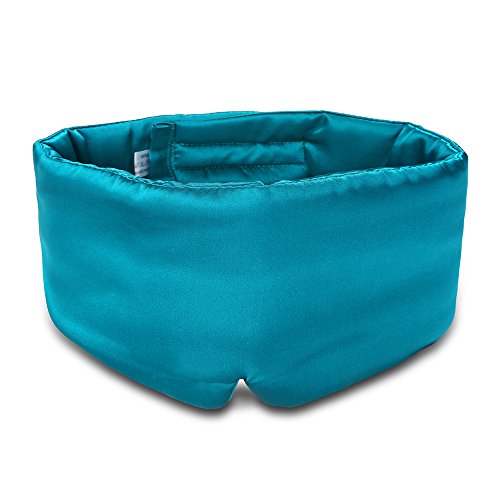 Sleep Mask with Ear Cover Mulberry Silk Eye Mask Large Super Soft & Smooth for Sleeping Travel Home Airplane Relax