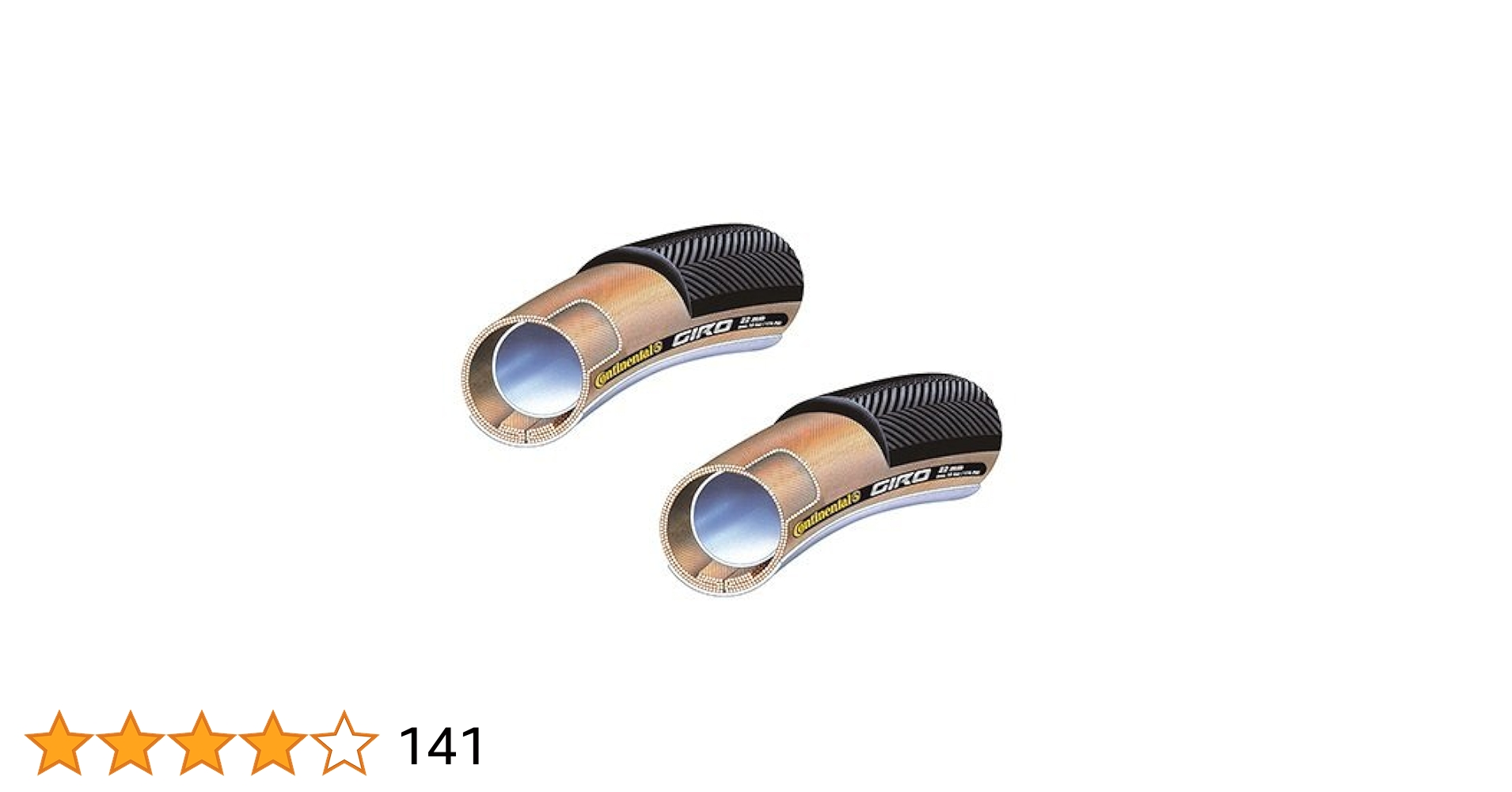 Amazon.co.jp: 2本セット CONTINENTAL チューブラータイヤ GIRO