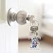 They Call Me Ranch Cause I Be Dressing Keychain 2 Inches Funny Fashion Raccoon Sarcastic Meme Acrylic Material Key Ring Accessories for Motorcycles, Cars, Backpack, Handbag, Gifts for Friend Coworker