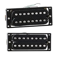 Used for classic rock, heavy rock and playing. for electric guitar replacement parts. High output for heavy rhythms and riffs. Come with mounting screws , easy to install and use. Electric Guitar Pickup Double Coil Pickup