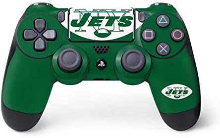 Skinit - Skin para juegos para PS4 Pro/Slim Controller – licencia oficial NFL New York Jets Retro Logo