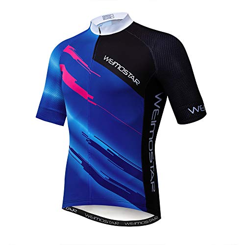 Cycling Jersey Men,Short Sleeve Bike Jersey Riding Tops Outdoor Bicycle Shirt,MTB Cycling Clothing