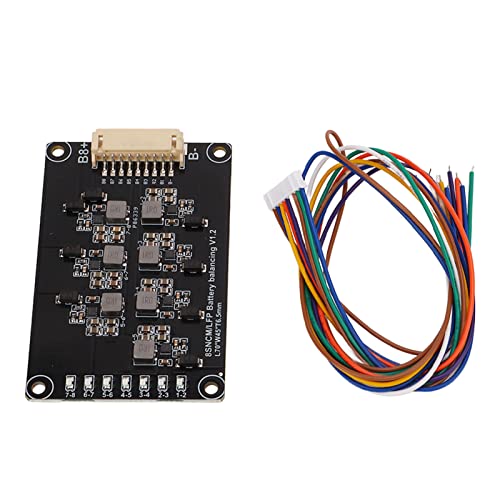 Ecualizador activo inductivo de 8 canales para equilibrado de baterías de litio, bajo consumo energético y protección PCB miniatura 3