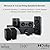 Platin Monaco 5.1 Wireless Home Theater Surround Sound System for Smart TV - with WiSA SoundSend - WiSA Certified - Tuned by THX and Monaco Front Speakers with Upfiring Drivers Bundle