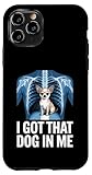 i got that dog in me chihuahua proprietario divertente x-ray chihuahua custodia per iphone 11 pro