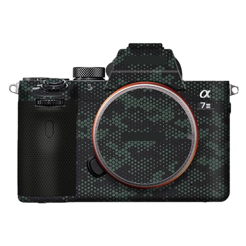 Autocollant Sony A7III A7M3 A7RIII vert mamba protection anti-rayures