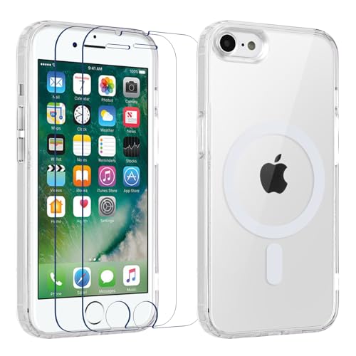 Yoedge Magnetica Cover per iPhone 8/7/SE 2022/SE 2020 4.7'' [Compatibile