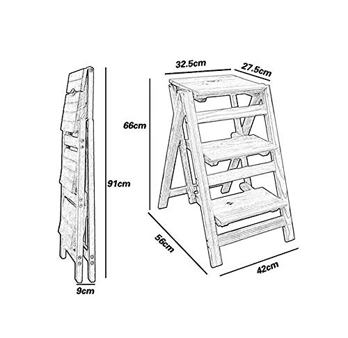 Étagère pliable échelle pour gagner de la place chez soi - 3