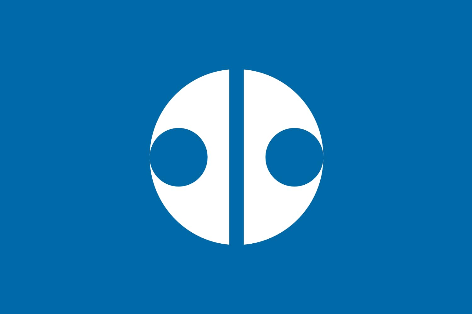 Drapeau de Kitami de grande taille pour pavillon officiel de Hokkaido