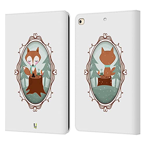 Housse iPad 9.7 2018 motif renard d'hiver pour une utilisation nomade au quotidien
