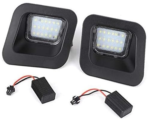 Luces de matrícula para Ram 1500 2500 3500 con ajuste perfecto y pack de 2