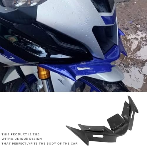 Ailettes de carénage avant R125 R15 V4, look racing et protection de coque d'aile pour la piste