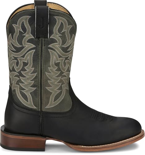 Justin Disco Man Western Boot - Men's 11" Retro Style Footwear, Vibrant Dance Floor Fashion, Party-Ready Design, Comfortable Fit3