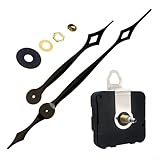 Installation facile pour les débutants : le design simple permet à la fois aux débutants et aux artisans chevronnés d'installer facilement le mouvement de l'horloge sans complications.
