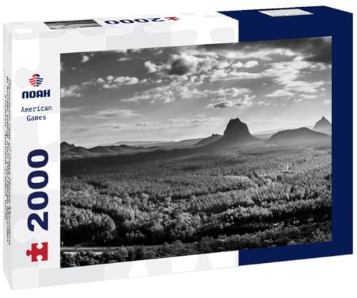Noah Glass House Mountains Sunset Puzzle 2000 Pieces