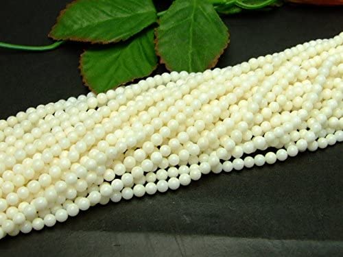 Amazon.co.jp: 【hinryo】 4mm～8mm AA 白珊瑚 サンゴ コーラル 1連