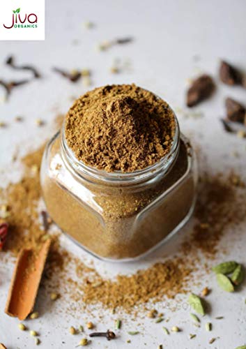 Jiva Organics Organic Garam Masala Powder 7 Ounce - Non-Gmo, Salt Free, Premium Indian Spice Blend #TOP4