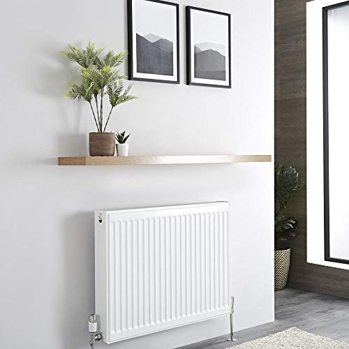 MILANO White Type 22 Horizontal Double Panel Convector, view 3
