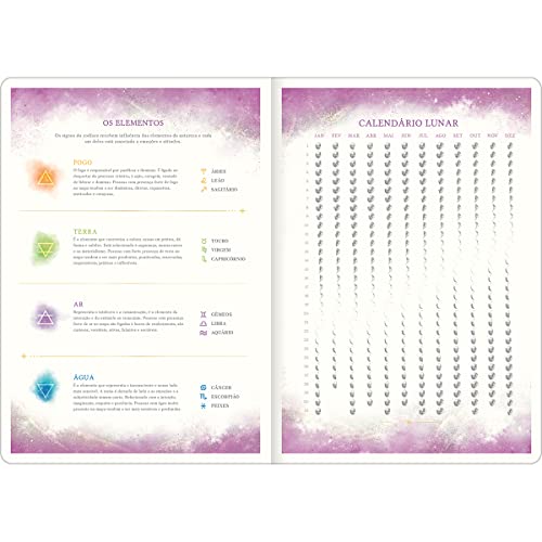 Planner Grampeado 17,7 x 24 cm Magic 90 G 2023 - Preta - Stars Wonder - Tilibra