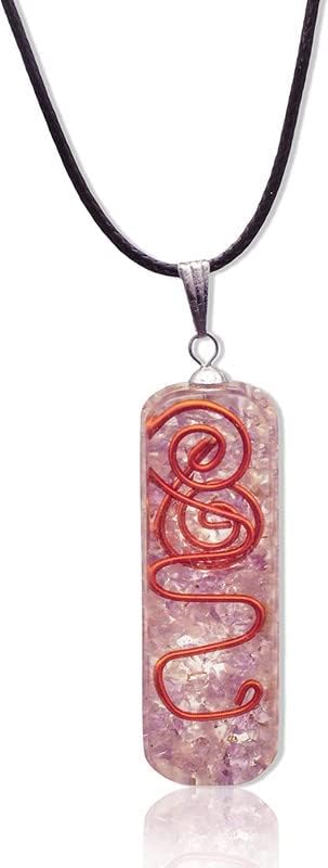 GEMSTARChrystals Gems - Healing Crystals For Jewelry - Chakra Orgone Necklace - Healing Chakra Crystals Pendant - Good Energy Crystals - Spiritual Gifts For Women