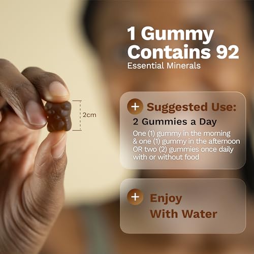 Black Girl Vitamins - Irish Sea Moss Gummies - SeaMoss + Bladderwrack & Burdock - 92 Minerals for Thyroid, Metabolism, and Immunity - Vegan, Gluten-Free, Halal (Mixed Berry, 30 Day Supply) - Image 3