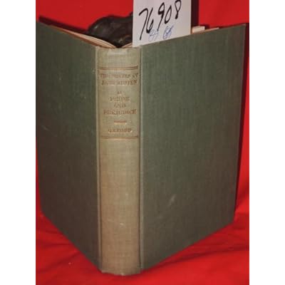 Pride and Prejudice The Novels of Jane Austen; Volume II