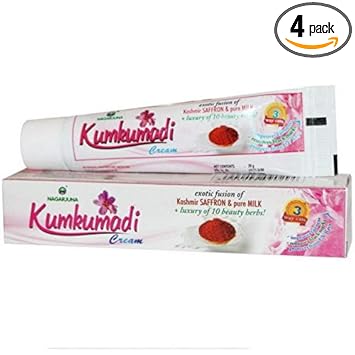 Nagarjuna Kumkumadi Cream (20 g) (Pack of 4)