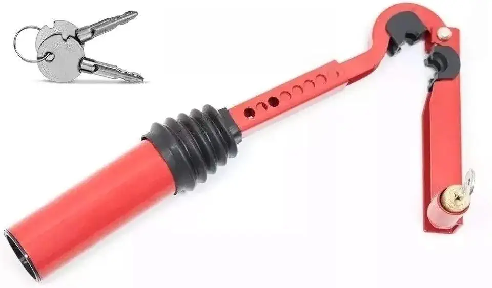 Trava de Câmbio Antifurto p/Carro Manual Segurança Automotiva Overvision - TRA-0003