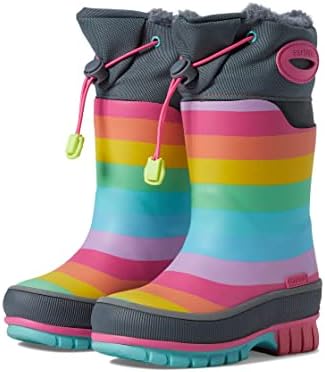 Western Chief Kids Winterprene Cold Weather Boots for Toddlers, Little, and Big Kids - Playful and Eye-Catching Design Rainbow Rules 3 Little Kid M | Image 3