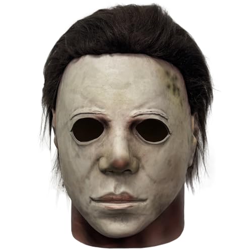 FLORENCE IISA Halloween Michael Myers Mask - Scary Latex Horror