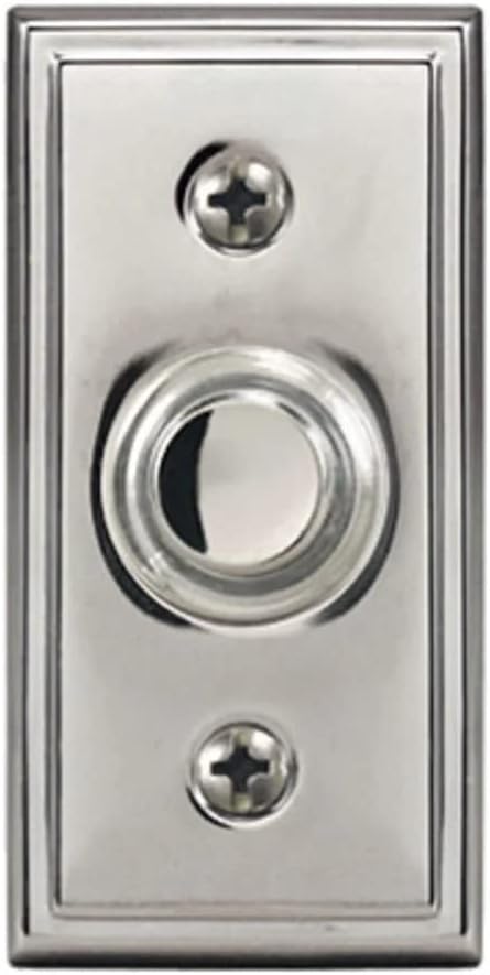 SL-708-00 Wired LED Push Button, No Size, Nickel