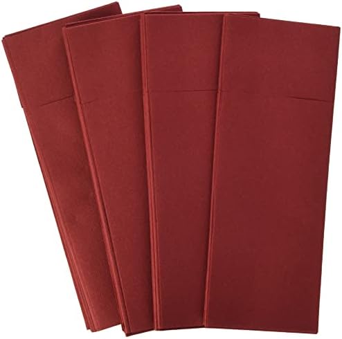 Alvotex 50 serwetki na sztućce kieszenie na sztućce, podobne do materiału, wysokiej jakości serwetki jednorazowe CA32x40 szare 32x40 cm