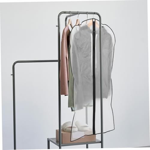 5pcs Reusable Garment Protection Bags Peva Dust Covers for Clothes Suits and Coats for Home Travel and Hotel Storage Multifunctional Wardrobe Organizers4