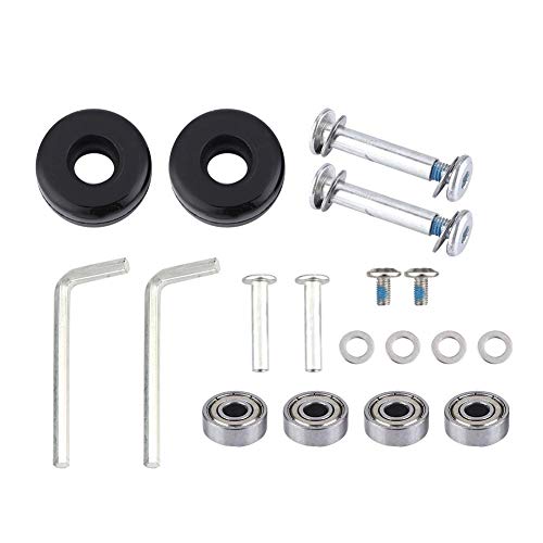 Trolley Ruote di Ricambio in Gomma con Viti