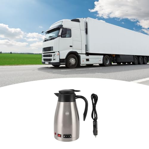 Hervidor eléctrico portátil 1300 ml 24V 200W para auto