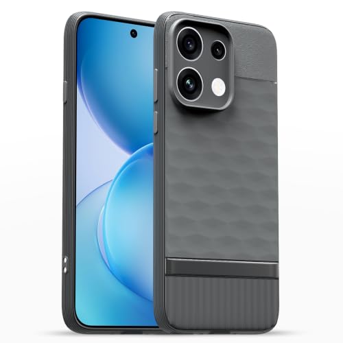 Image of Outlouders Back Cover for Oppo Reno 16c 5G | Full Camera Protection | TPU Soft Flexible Shockproof Bumper Case (Grey)