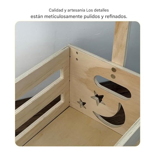 Cajas de madera para ropa de bebé que resuelven el desorden infantil 6