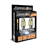 Autolizer 31mm DE3175 LED Light Bulb 18-SMD Bright White 3014 Chipsets 12V - DE3175 DE3021 DE3022 31