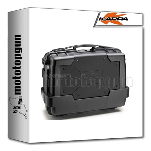Kappa top case KGR33N de 33L pour voyager sur Honda Dominator 650 de 1990 à 1992