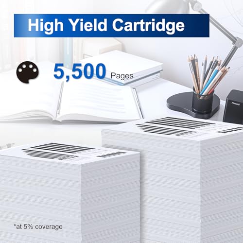 Image of InkNI Compatible Toner Cartridge Replacement for Brother TN635XL TN635 XL TN-635XL Black Toner for MFC-L8930CDW MFC-L8730CDW HL-L8430CDW HL-L8430CDWT HL-L8570CDW MFC-L8970CDW MFC-EX575 Printer 2 Pack