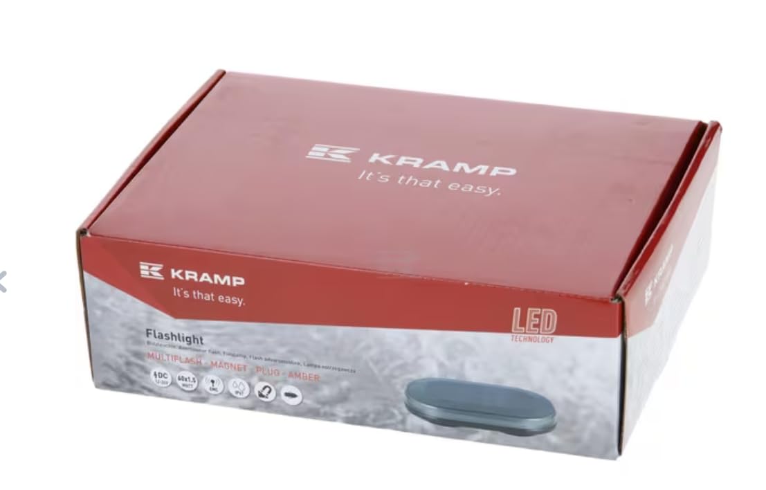 Kramp LA20007 listwa świetlna LED, 90 W, okrągła, magnetyczna