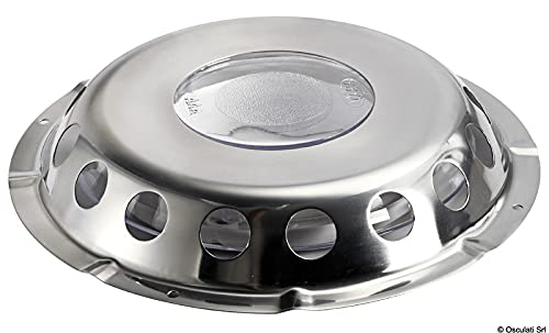 Osculati Presa Aria Ventlite Tannoy con passaggio Luce (SS Air Vent w/Light Passage)