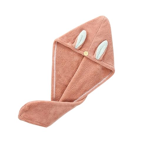 WOFASHPURET 1Pieza Sombrero Orejas De Tapa De Ducha Absorbente Secado para Suave