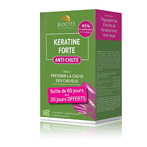 Keratine Forte Anti-Chute 3X40 Gélules